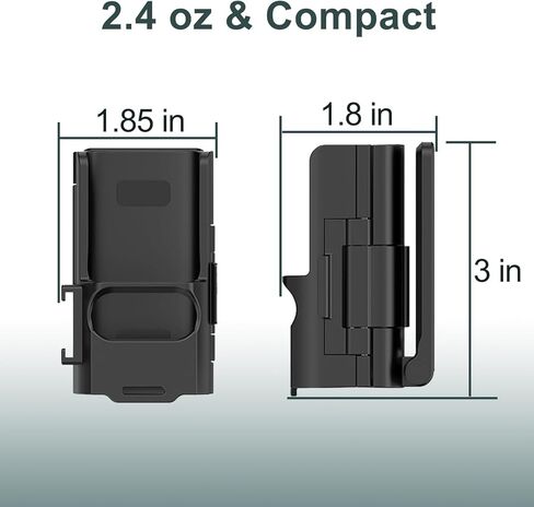 حامل مغناطيسي لـ DJI Osmo Pocket 3 ، وقبلة MATT CAR DJI مع 1/4 بوصة وحذاء بارد ، و OSMO Pocket 3 Accessories Adapter ، 180 ° مقبض مغناطيسي قابل للتعديل in Kuwait