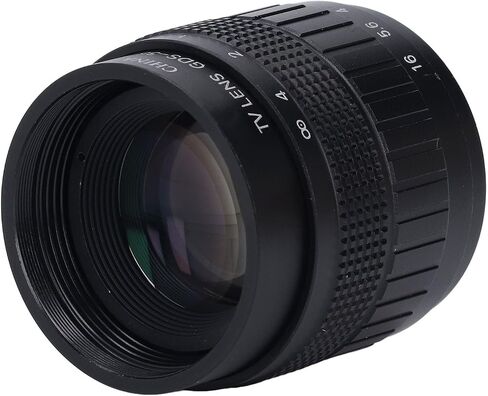 Manual Focusing Prime Lens 35mm F1.7 Alloy Housing Optics TV Industrial Camera in Saudi Arabia