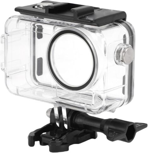 Yoidesu Action Camera Underwater Dive Housing Water Proof Case for Action 5 Pro 4 3 131ft Diving Shell with Tempered Glass Lens Shockproof Leakproof in Saudi Arabia