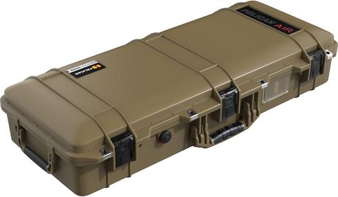 Pelican Air 1705 متعددة الأغراض قضية صعبة لا توجد رغوة (علبة فارغة) للكاميرا ، الطائرات بدون طيار ، المعدات ، العتاد ، الالكترونيات ، البراغي ، التخييم ، والسفر (OCP TAN) in Saudi Arabia