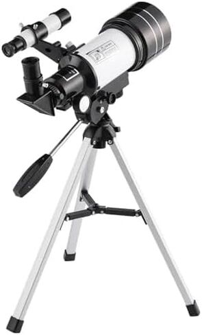 Telescope Astronomical Telescope, Adults 70mm Aperture Portable Astronomical Refractor Hd Telescopes Monocular,with Tripod,with Phone Mount and 90°Mirror, for Astronomy in Saudi Arabia