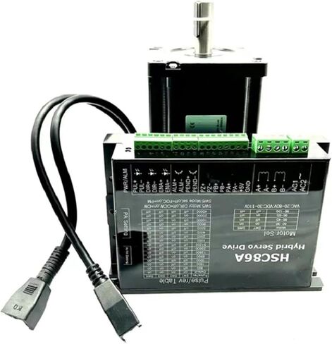 2 المرحلة 86 مم NEMA34 محرك SEPREATE STEPRE مغلق مع تشفير 4.5nm ~ 12nm خطوة Servo Motor Driver Kit (6nm 86HS98es Kit) in Saudi Arabia