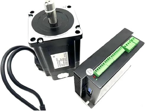 2 المرحلة 86 مم NEMA34 محرك SEPREATE STEPRE مغلق مع تشفير 4.5nm ~ 12nm خطوة Servo Motor Driver Kit (6nm 86HS98es Kit) in Saudi Arabia