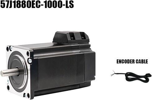 محرك السائر مع Encoder 2.0n.M حلقة مغلقة محرك السهول 1000 خطوط محرك سيرفو سهلة مع كابل خالي من 2M (الفرامل) in Saudi Arabia