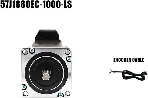 محرك السائر مع Encoder 2.0n.M حلقة مغلقة محرك السهول 1000 خطوط محرك سيرفو سهلة مع كابل خالي من 2M (الفرامل) in Saudi Arabia
