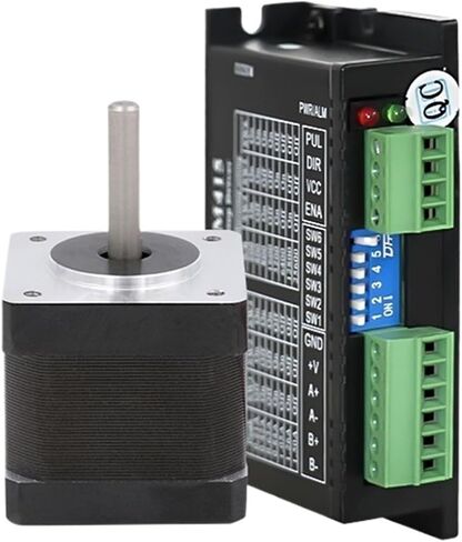 1PCS Digital Motor Driver Kit 35mm Open Loop Stepper Motor 0.12nm متوافق مع Robit Grippers لتطبيقات الطباعة ثلاثية الأبعاد (المحرك) in Saudi Arabia