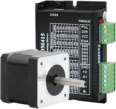 1PCS Digital Motor Driver Kit 35mm Open Loop Stepper Motor 0.12nm متوافق مع Robit Grippers لتطبيقات الطباعة ثلاثية الأبعاد (المحرك) in Saudi Arabia