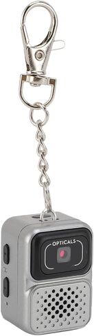 Gugxiom Mini Keychain Camera ، 1080p 2mp كاميرا رقمية صغيرة ، مسجل فيديو صغير ، مع بطاقة SD 64 جيجابايت ، لتسجيل دراسة السفر (رمادي) in Kuwait