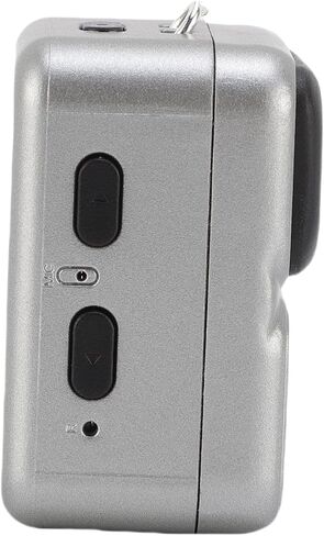 Gugxiom Mini Keychain Camera ، 1080p 2mp كاميرا رقمية صغيرة ، مسجل فيديو صغير ، مع بطاقة SD 64 جيجابايت ، لتسجيل دراسة السفر (رمادي) in Kuwait
