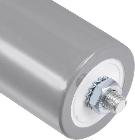 MECCANIXITY CBB60 Run Capacitor 40uF 250V AC 2 Wires 50/60Hz Cylinder 110x50mm with Terminal, M8 Fixing Stud for Air Compressor Water Pump Motor in Kuwait