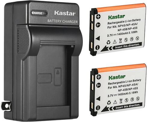 Kastar AC Wall Battery Charger استبدال Fujifilm FinePix Jx295 FinePix Jx300 FinePix Jx305 FinePix Jx310 FinePix Jx315 FinePix Jx320 FinePix Jx330 FinePix JX335 FinePix Jx350 Camera Camera in Saudi Arabia