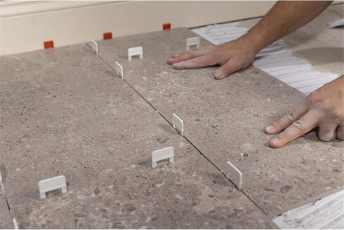 BARWALT PLS MAX 1/16 Inch Tile Leveling System, Tile Spacer Bases, 200 Pack, HDWTLS15 in Kuwait