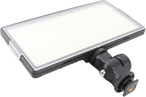 FOCKET 30W لوحة ضوء ناعمة ، 416pcs مصباح لوحة مسطحة LED مع زوايا قابلة للتعديل للبث المباشر وإنتاج الفيديو الصور in Kuwait