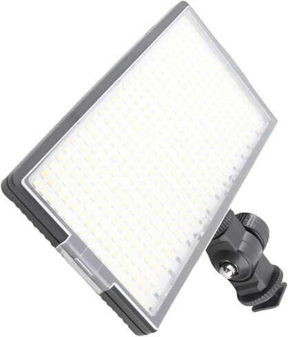 FOCKET 30W لوحة ضوء ناعمة ، 416pcs مصباح لوحة مسطحة LED مع زوايا قابلة للتعديل للبث المباشر وإنتاج الفيديو الصور in Kuwait