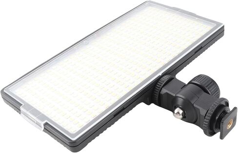 FOCKET 30W لوحة ضوء ناعمة ، 416pcs مصباح لوحة مسطحة LED مع زوايا قابلة للتعديل للبث المباشر وإنتاج الفيديو الصور in Kuwait