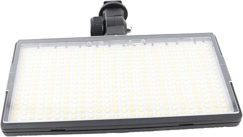 FOCKET 30W لوحة ضوء ناعمة ، 416pcs مصباح لوحة مسطحة LED مع زوايا قابلة للتعديل للبث المباشر وإنتاج الفيديو الصور in Kuwait