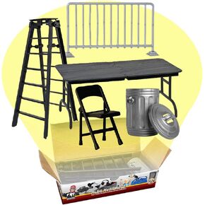Set of 5 Wrestling Props Accessories for Wrestling Action Figures