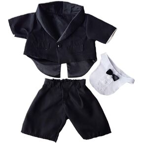 Tuxedo outfit Teddy Bear Clothes Fits Most 14" - 18" Build-A-Bear and Make Your Own Stuffed Animals