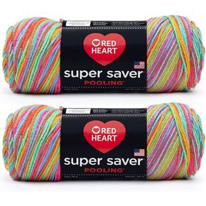 Red Heart Super Saver Pooling (2-Pack) Haute 5 Oz Ea Skein