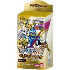 Bandai Kamen Rider Gotchard Ride Chemy Trading Card Phase:EX Box (Pack of 10)