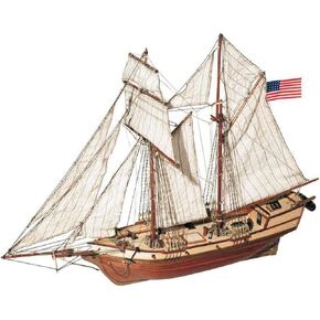 OcCre® #12500 Albatross Wooden Ship Kit, 1/100 Scale, 0.5 Liters, black