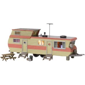 Woodland Scenics Landmark Structures Built-&-Ready® Double Decker Trailer, HO Scale