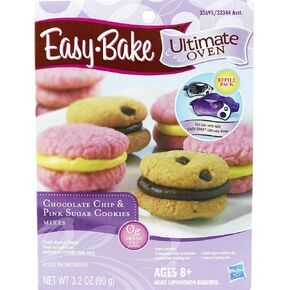 Easy-Bake Ultimate Oven Chocolate Chip and Pink Sugar Cookies Refill Pack in Saudi Arabia