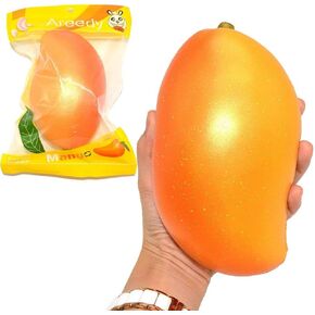 Squishy Gold Mango Colossal Slow Rising Scented Fruit Squishies
