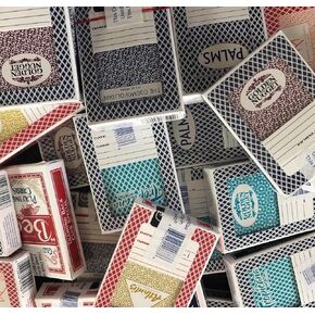 4 Random Las Vegas Casino Used Playing Cards Deck