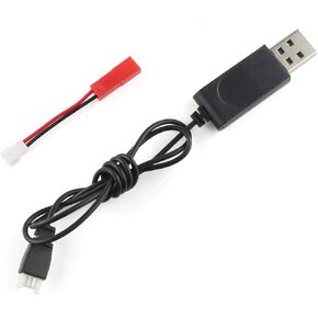 E-outstanding 3.7V Lithium Battery Balance Charging Line USB to XH2.54 Connector and XH2.54 to JST Convert Line for RC Aircraft Drone