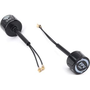 FPV 5.8G LHCP Antenna High Gain 3Dbi FPV Mini Antenna for DJI O3 Air Unit FPV Racing Drone with IPEX1 Connector (2PCS)