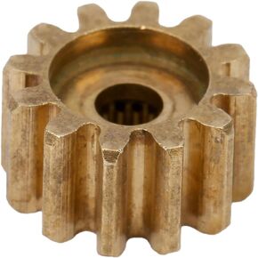 FTVOGUE Servo Gear 4305‑0025‑0012 Brass 12 Tooth Gear 25 Tooth Spline MOD 0.8 Gear Replacement Servo Parts,Gear