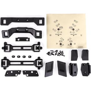 Body Conversion kit, Slash 4X4 (Includes Front & Rear Body mounts, latches, Hardware) (for Clipless mounting)
