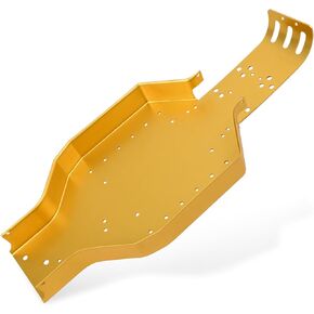 Aluminum tub Chassis Compatible with Associated #6300 RC10 Gold Anodized 6061-T6
