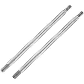 Levigo RC Carbon Steel Front Rear Universal Shock Absorber Shaft Compatible With TRAXXAS 1/5 X-MAXX 6S/8S, Upgrade Parts Accurate Shock Absorbing RC Drive Shaft