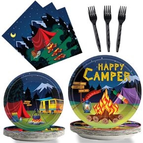 gisgfim 96 Pcs Christmas Party Supplies Paper Plates Napkins Christmas Checkered Buffalo Plaid Snowflake Party Tableware Disposable Dinnerware Decorations Favors for Holiday Xmas Party Serves 24