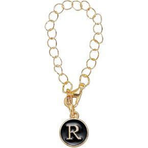 PATIKIL Letter Charm Accessories for Tumbler Cup, Initial Name ID Letter Personalized Handle Charm Round Shape