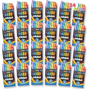 JOYIN 432 Counts Mini Chalk Set for Kids, Non-Toxic Mini Chalk for Boys Girls 3+, School Supplies for Teachers, Goody Bag Fillers, Classroom Prizes Gifts (36 Boxes)