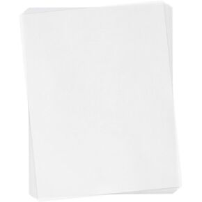 8.5x11 Tracing Paper for Drawing-Goefun 100 Sheets Vellum Paper 8.5 x 11 Translucent Printable for Card Overlays, Invitations, Belly Bands