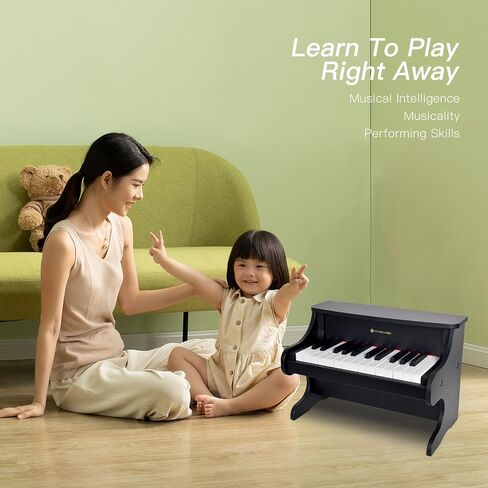MUSICUBE Kids Piano Keyboard 25 Keys Digital Piano for 3-7 Years Old Beginner Girls Boys First Mini Piano Toys Educational Musical Instrument Gift Choice (Range: C4-C6) in Saudi Arabia