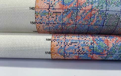 مجموعات غرز متقاطعة مختومة للبالغين كتاب تخليص الفطر 14CT مجموعات غرز متقاطعة مطبوعة مسبقًا للمبتدئين (الكتب السحرية والفطر) in Kuwait