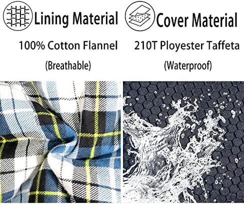 HiZYNICE Cold Weather Sleeping Bag 100% Cotton Flannel XXL for Adults Big and Tall,Free Compression Sack in Kuwait