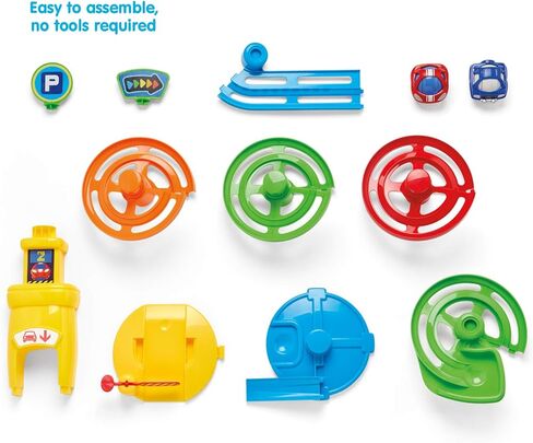 كيدوزي بارك اند رول جراج، مجموعة لعب مع مركبات للأطفال الصغار بعمر 18 شهرًا فما فوق (G02614) in Kuwait