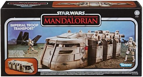 STAR WARS The Vintage Collection The Mandalorian Imperial Troop Transport Toy Vehicle, Toys for Kids Ages 4 and Up in Saudi Arabia