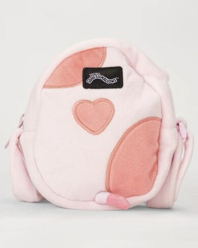 Squishmallows Official Kellytoy Crossbody Bag Purse Choose Strawberry Cow Or Cam Cat in Saudi Arabia