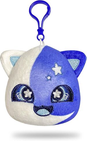 MeeMeow Pink Heart Cat Plush Keychain Stuffed Animal Toy,Cute Decorative Plush Toy Accessory Fun Buddy for Kids Bag, Purse, Backpack, Handbag in Saudi Arabia
