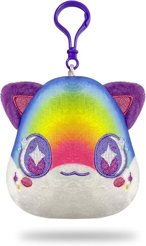 MeeMeow Pink Heart Cat Plush Keychain Stuffed Animal Toy,Cute Decorative Plush Toy Accessory Fun Buddy for Kids Bag, Purse, Backpack, Handbag in Saudi Arabia