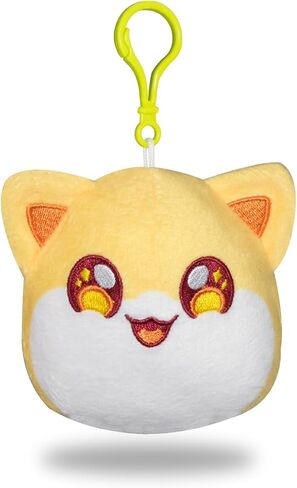 MeeMeow Pink Heart Cat Plush Keychain Stuffed Animal Toy,Cute Decorative Plush Toy Accessory Fun Buddy for Kids Bag, Purse, Backpack, Handbag in Saudi Arabia
