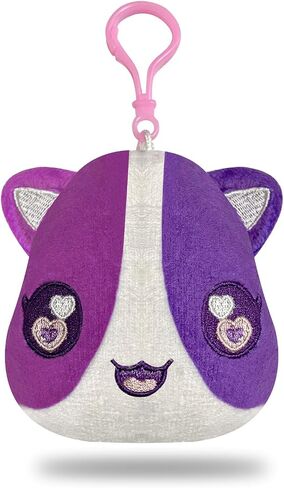 MeeMeow Pink Heart Cat Plush Keychain Stuffed Animal Toy,Cute Decorative Plush Toy Accessory Fun Buddy for Kids Bag, Purse, Backpack, Handbag in Saudi Arabia