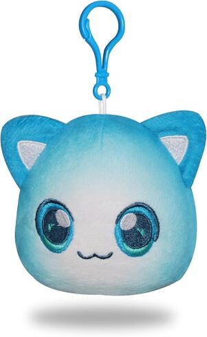 MeeMeow Pink Heart Cat Plush Keychain Stuffed Animal Toy,Cute Decorative Plush Toy Accessory Fun Buddy for Kids Bag, Purse, Backpack, Handbag in Saudi Arabia